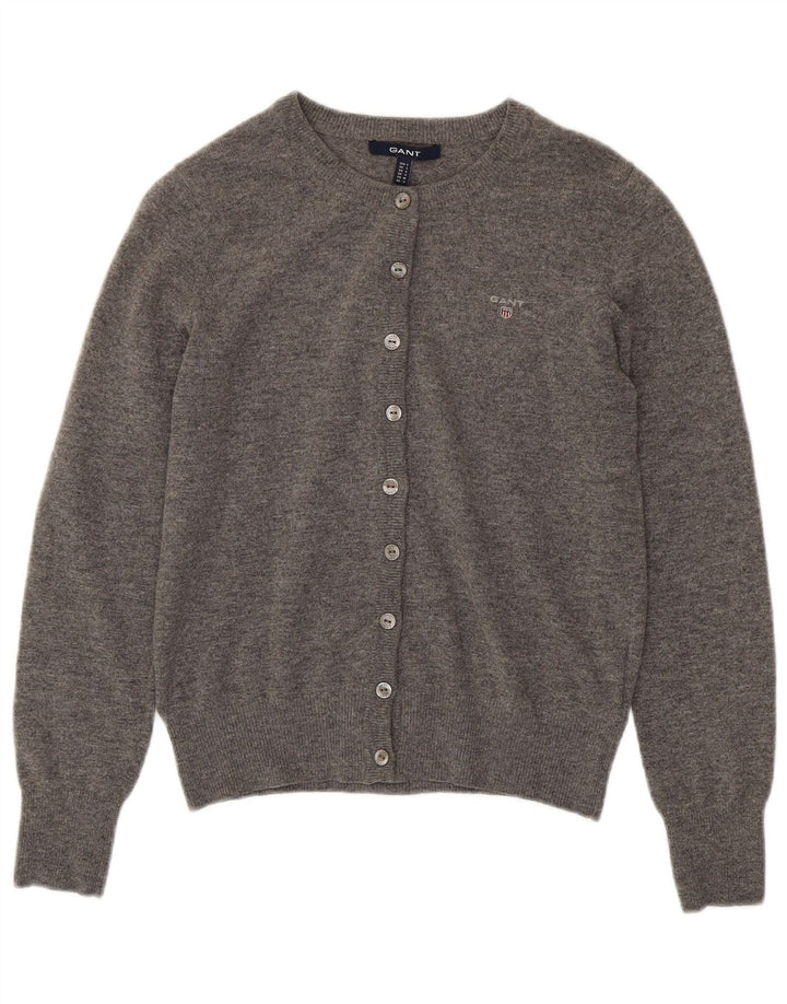 Γυναικεία ζακέτα GANT UK 10 Small Grey Wool