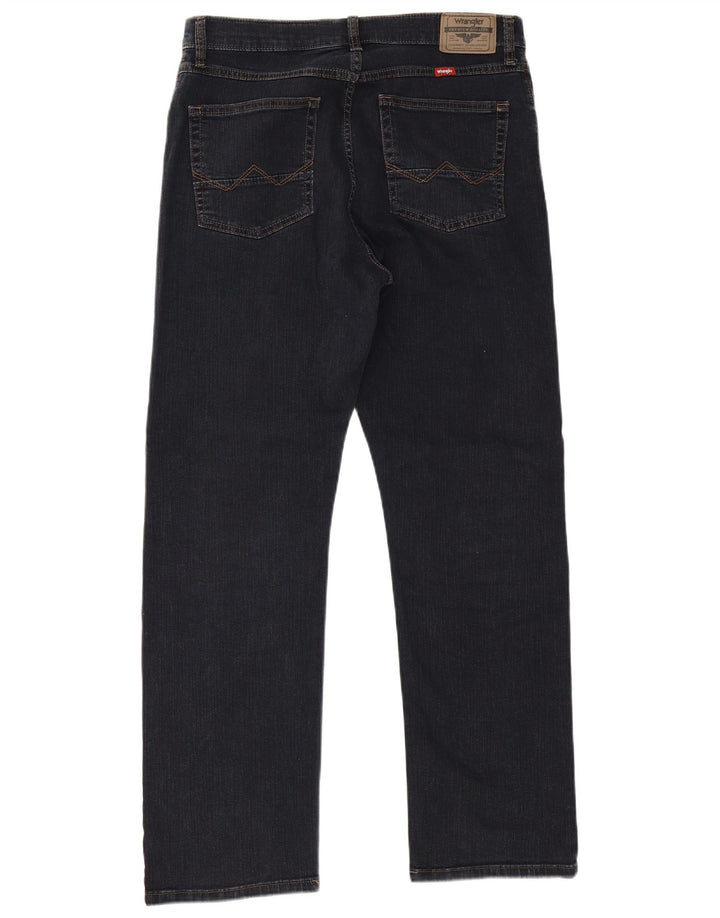 Ανδρικό τζιν ίσιο Wrangler W33 L30 Navy Blue Cotton