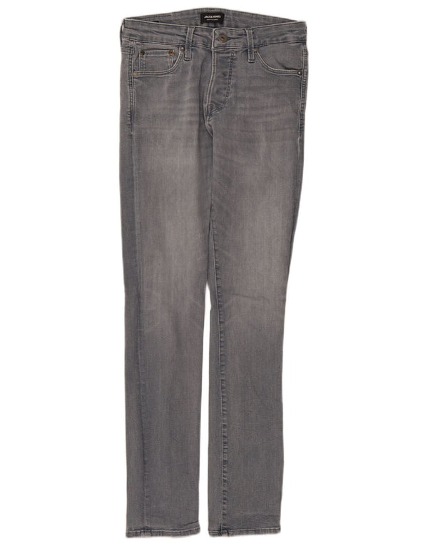 Jack & Jones Ανδρικό Skinny Jeans W30 L32 Γκρι βαμβακερό