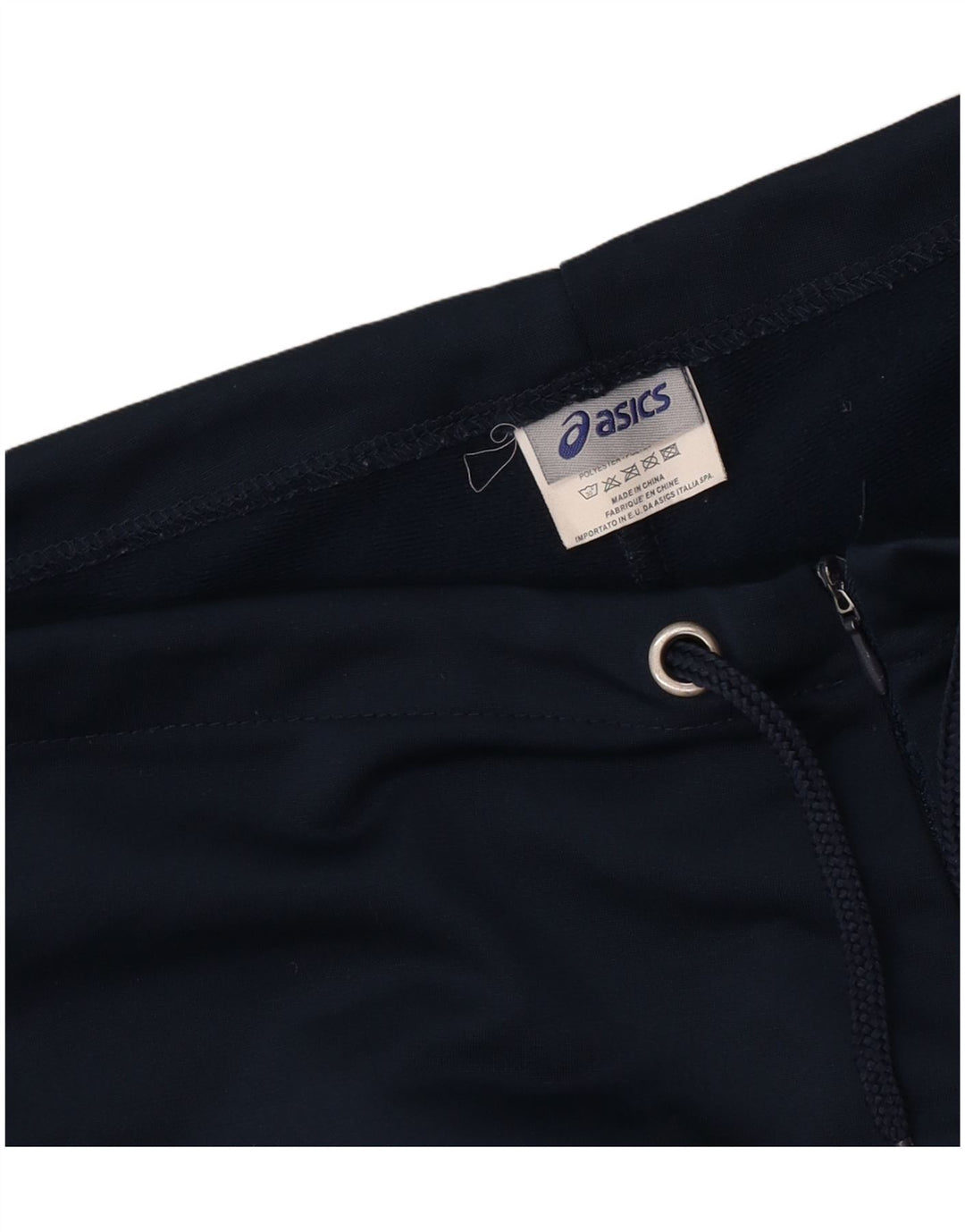 Asics Γυναικείο ίσιο casual παντελόνι Medium W28 L32 Navy Blue Polyester