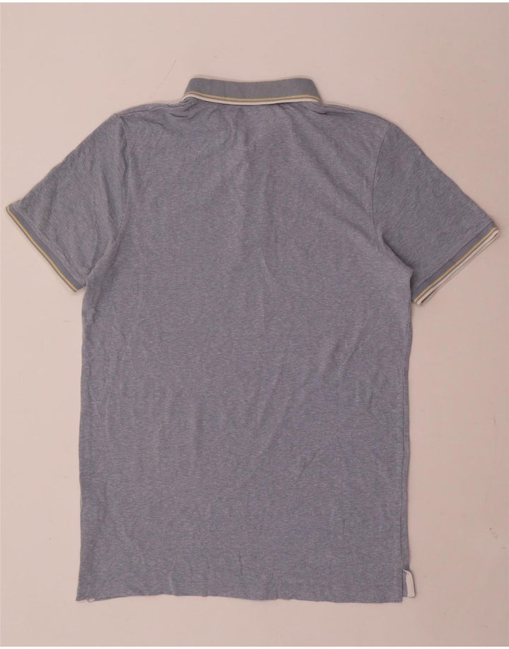 Jack & Jones Ανδρικό πουκάμισο πόλο με μεγάλο μπλε πολυεστέρα