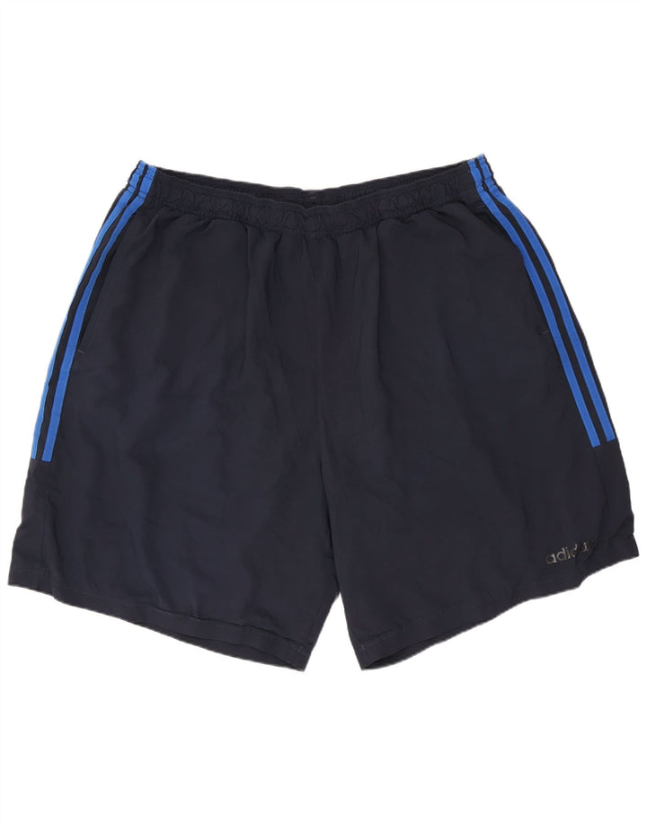 Ανδρικό αθλητικό σορτς ADIDAS 2XL Navy Blue Polyester