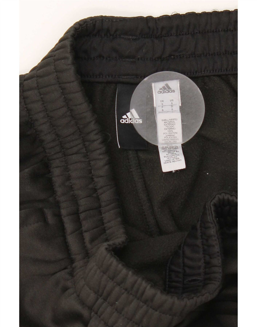 Ανδρική αθλητική φόρμα Adidas, μικρό μαύρο πολυεστέρα