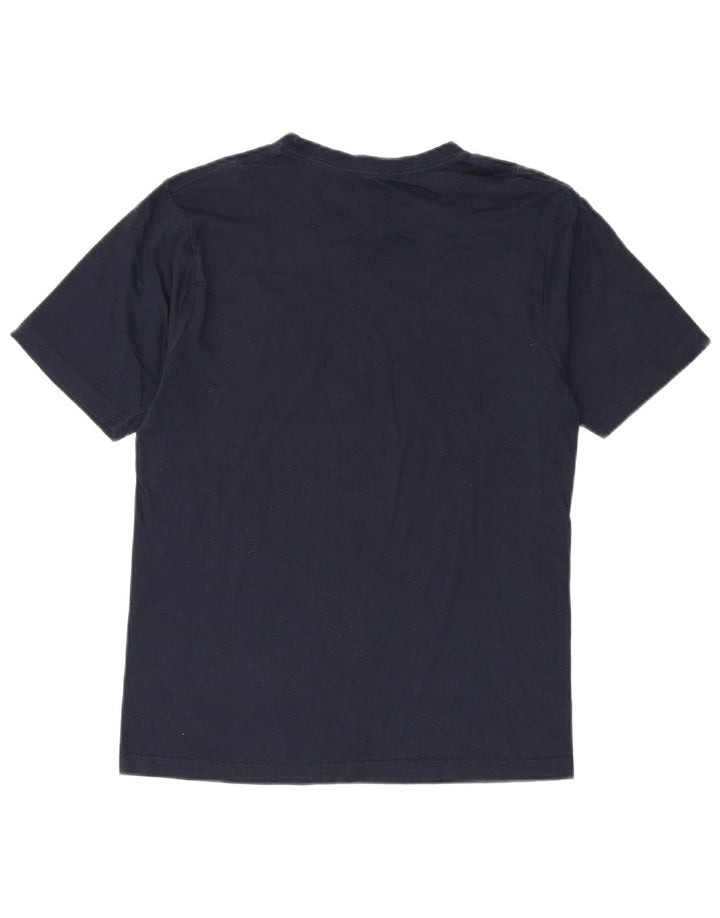 Ανδρικό T-Shirt DKNY Top από μεσαίο μπλε ναυτικό βαμβακερό
