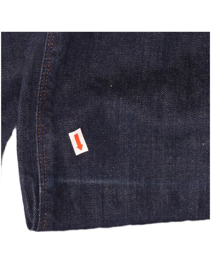 MASSIMO DUTTI Ανδρικό Slim Jeans EU 38 Small W30 L34 Navy Blue Cotton