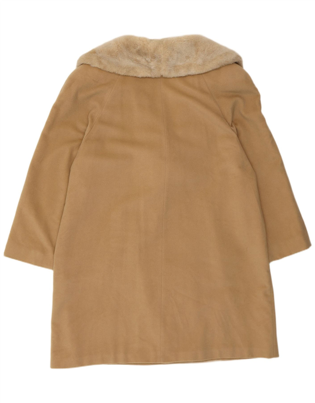 Marks & Spencer Γυναικείο παλτό St. Michael με διπλό στήθος UK 16 Large Beige