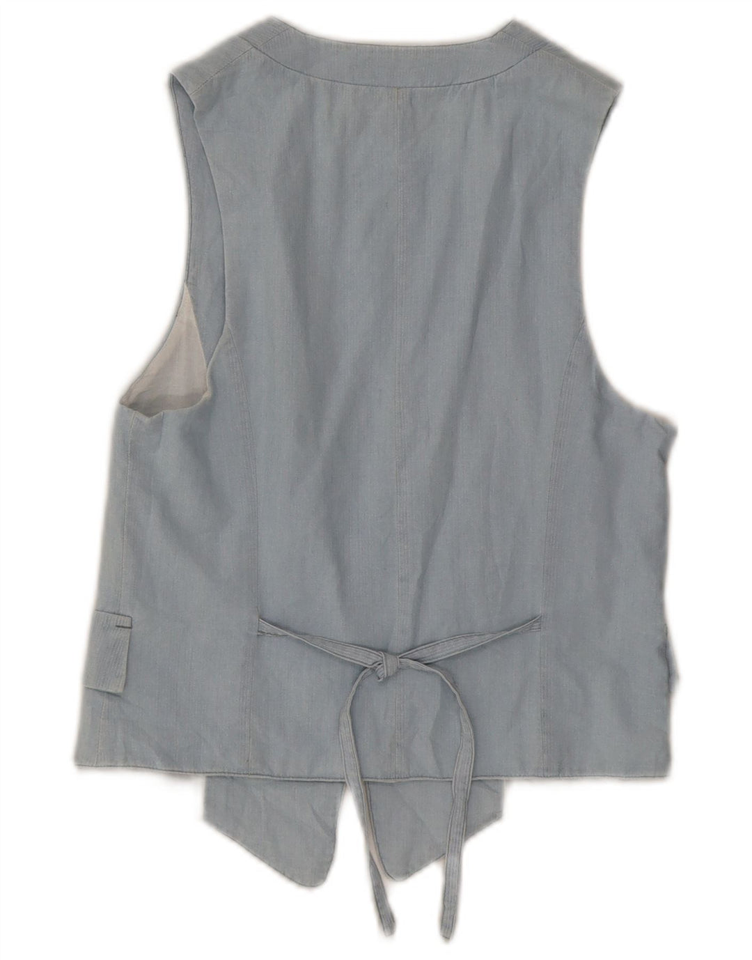 Zara Γυναικείο Γιλέκο OPEN UK 10 Small Blue