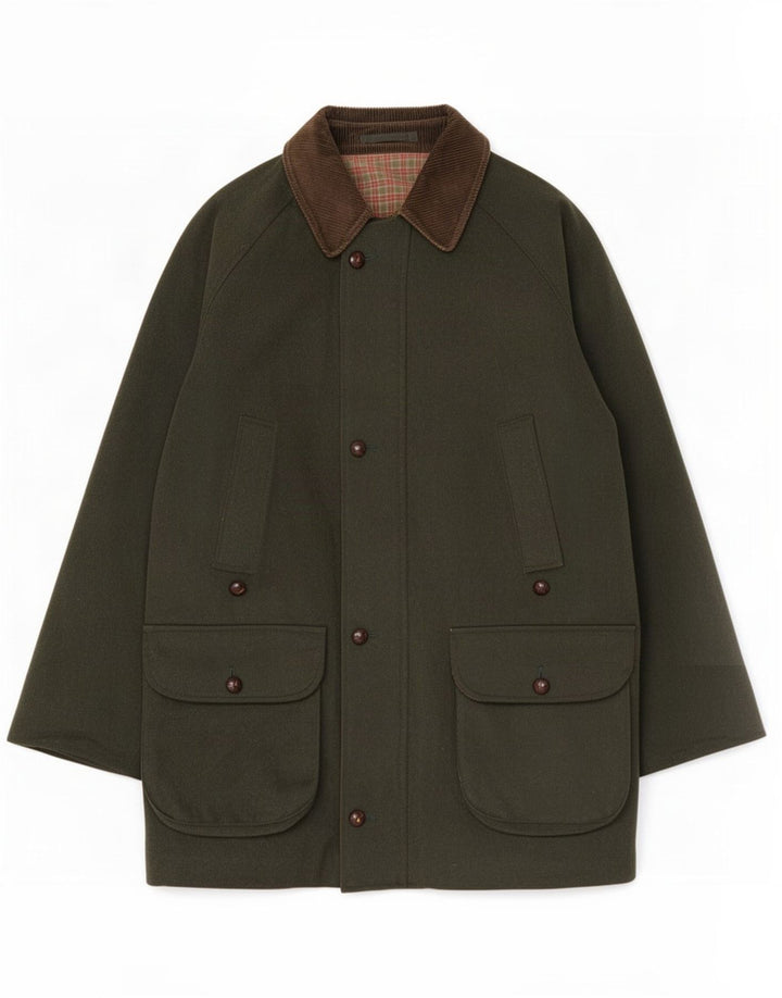 Μπουφάν Barbour Mens Utility UK 42 XL Green Wool