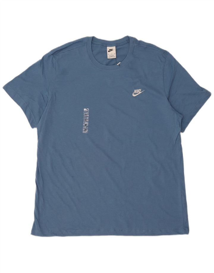 Ανδρικό T-Shirt Nike XL Μπλε βαμβακερό