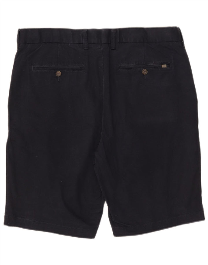 Ανδρικό σορτς Chino Marks & Spencer W36 Large Navy Blue από βαμβάκι