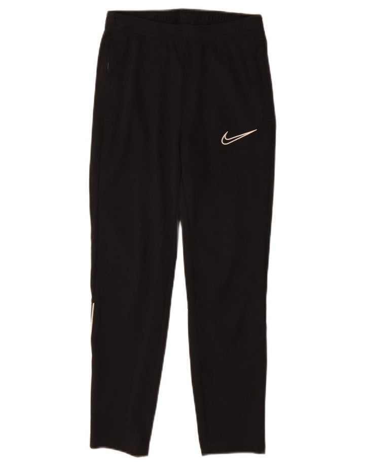 Παντελόνι αθλητικής φόρμας Nike Boys Dri Fit 10-11 ετών Μεσαίο μαύρο πολυεστέρα