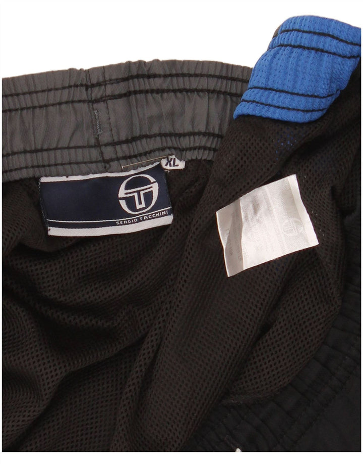 SERGIO TACCHINI Ανδρικό σορτς κολύμβησης XL μαύρο χρώμα πολυεστέρα