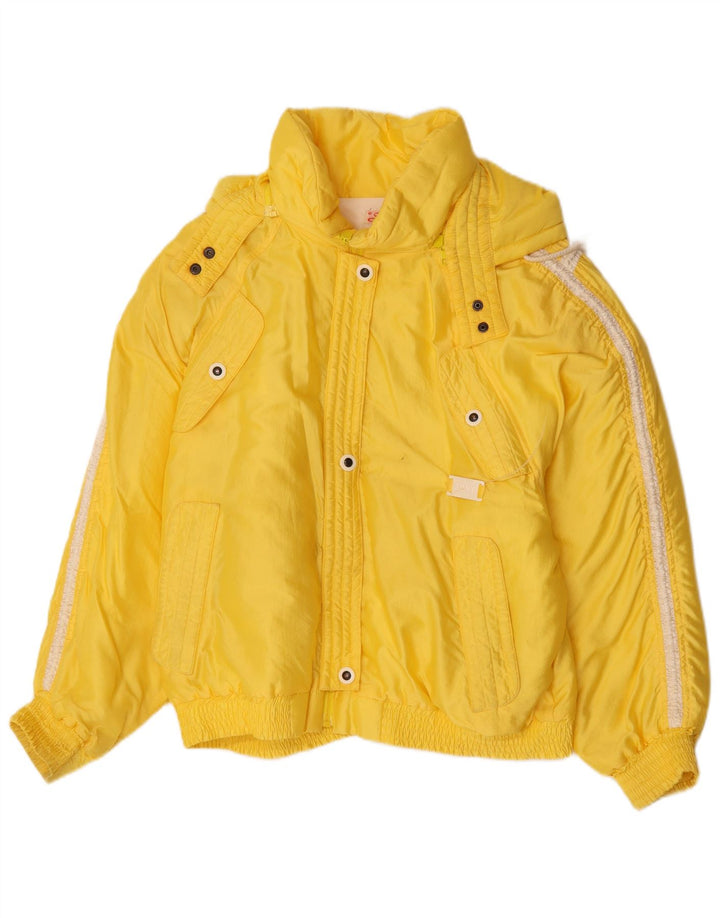 Γυναικείο Silvy Graphic Oversized Ski Jacket IT 48 XL Yellow Polyester