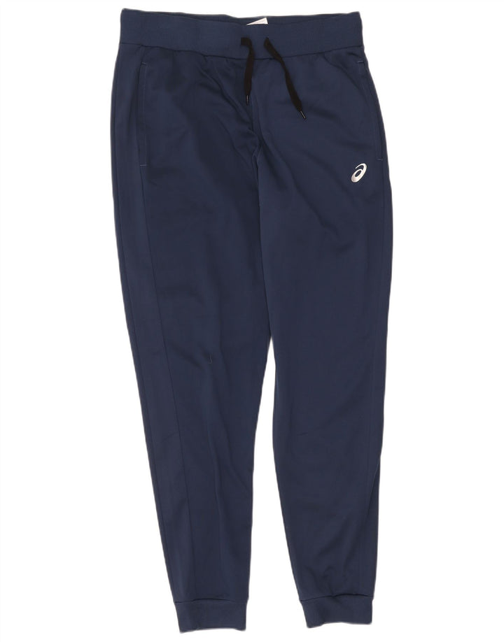 Asics Ανδρική αθλητική φόρμα Παντελόνι Joggers Large Navy Blue Polyester