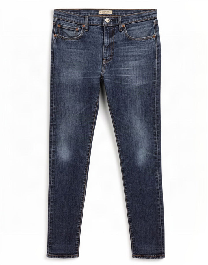 Γυναικείο Skinny Jeans Levi's W32 L28 Blue Cotton