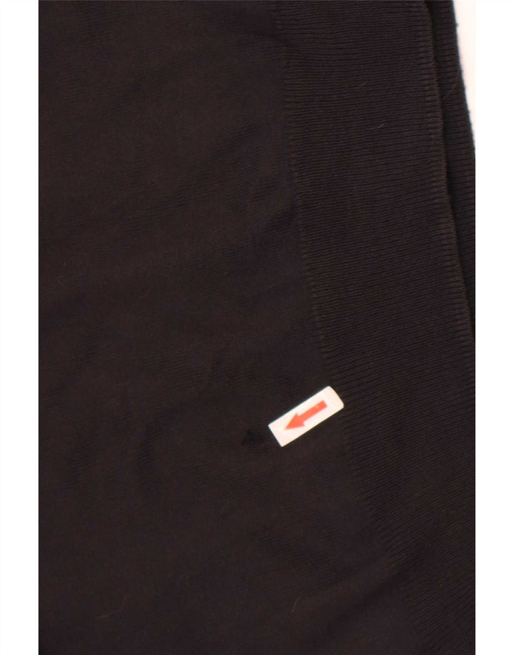 Ανδρικό πουλόβερ Zara Regular Fit Crew Neck Jumper Μεγάλο Καφέ