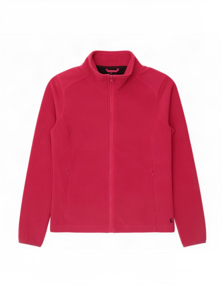 Joules Γυναικείο Fleece Jacket UK 14 Medium Pink Polyester
