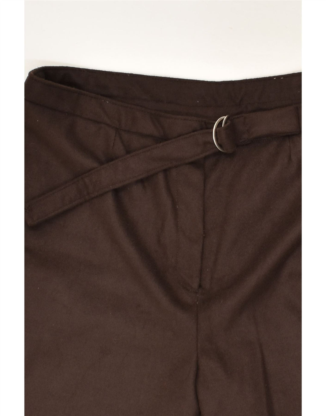 VINTAGE Womens Capri Straight Casual Trousers W36 L20 Brown | Vintage Vintage | Thrift | Second-Hand Vintage | Used Clothing | Messina Hembry 