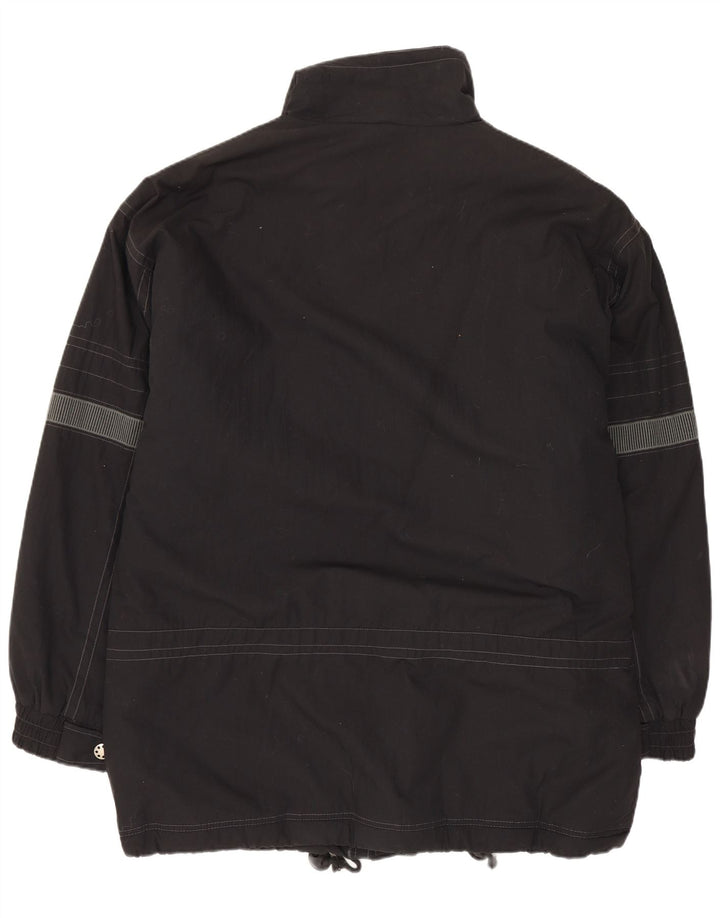 Ανδρικό τζάκετ VINTAGE Windbreaker UK 42 XL Μαύρο Πολυεστέρας