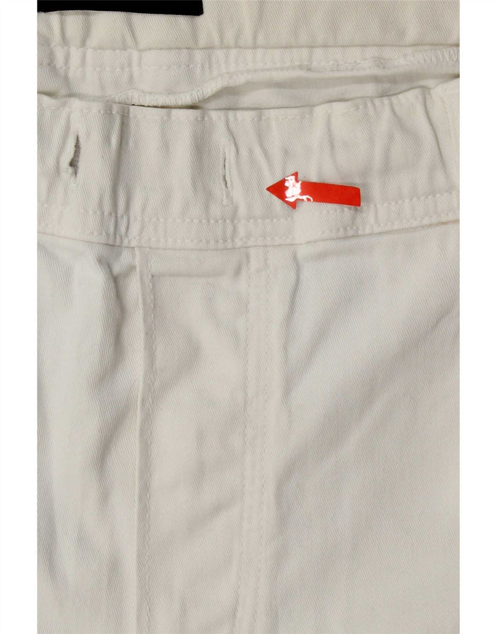 Diesel γυναικείο casual σορτς UK 14 Large W34 Λευκό