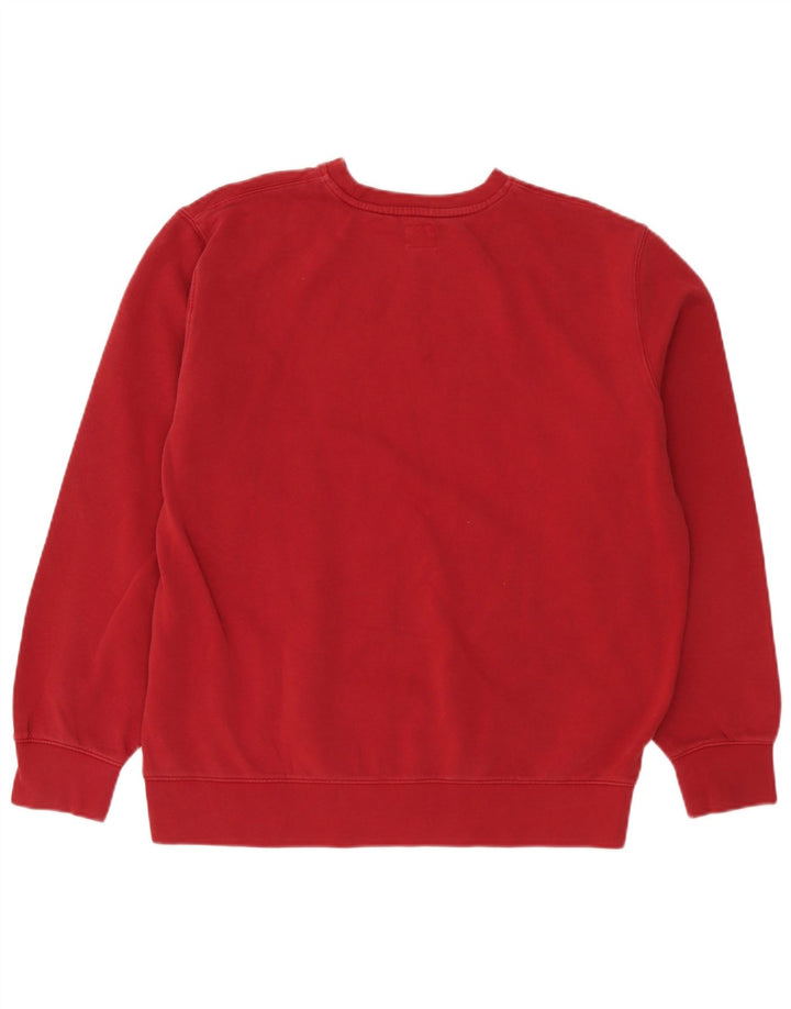 Ανδρικό φούτερ Levi's Standard Fit Jumper μεγάλο κόκκινο βαμβακερό