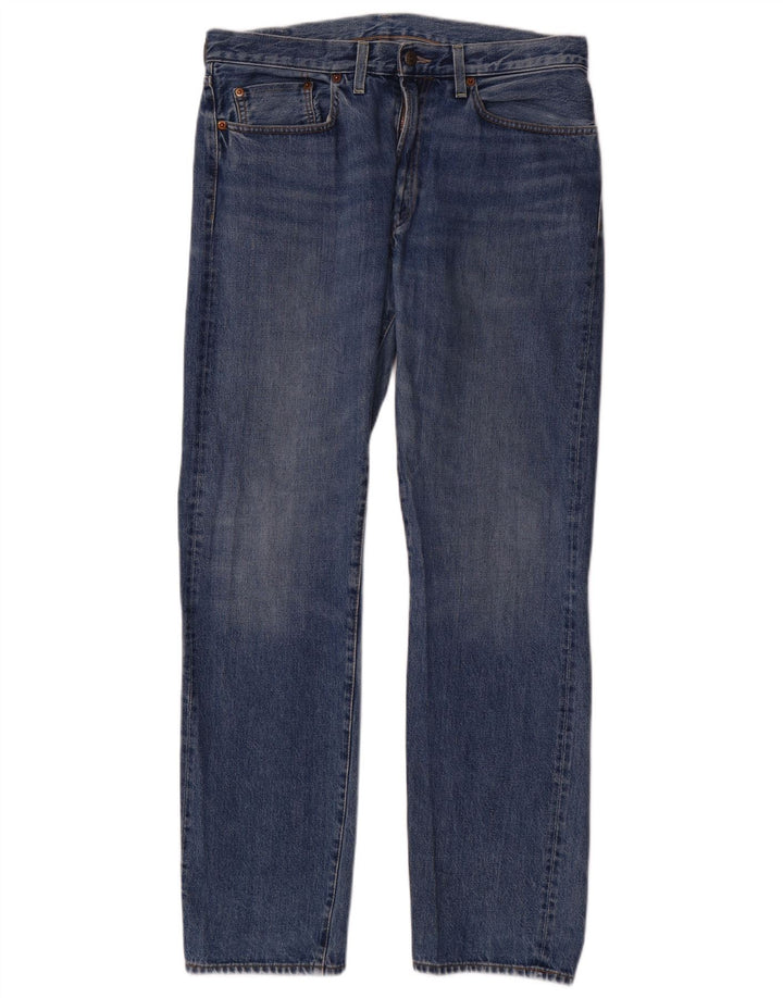 Ανδρικό τζιν Levi's Straight W34 L32 Μπλε βαμβακερό