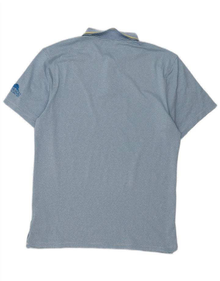 Ανδρικό μπλουζάκι πόλο Nike Dri Fit Μικρό μπλε ριγέ πολυεστέρα