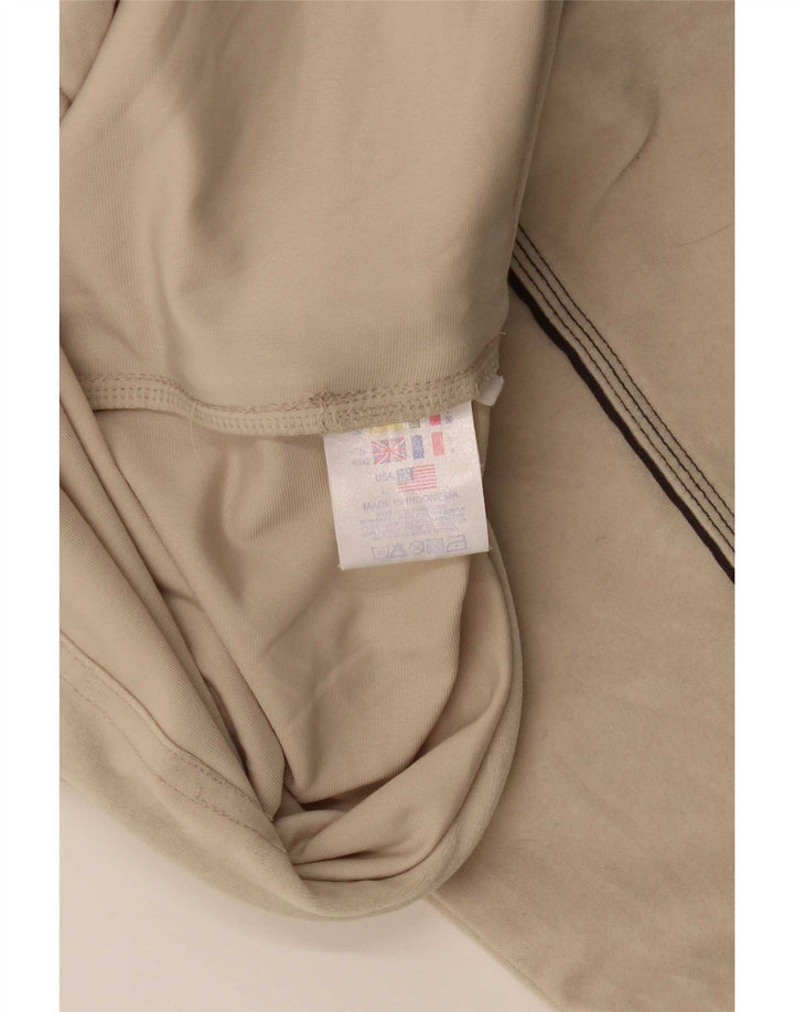 Ανδρική φόρμα Lotto Top Jacket UK 40/42 Large Beige Polyester