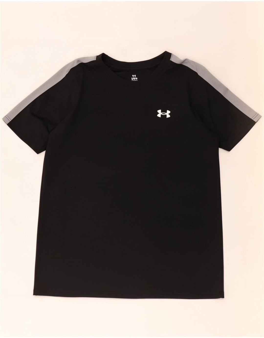 Ανδρικό T-Shirt Under Armour Top Large Black Colourblock Πολυεστέρας
