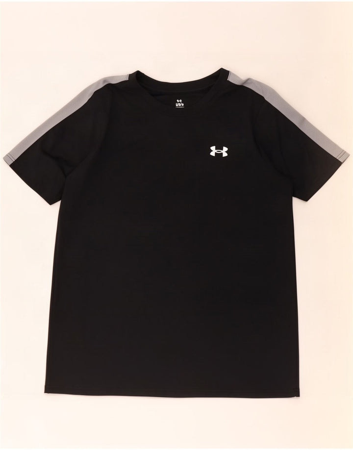 Ανδρικό T-Shirt Under Armour Top Large Black Colourblock Πολυεστέρας