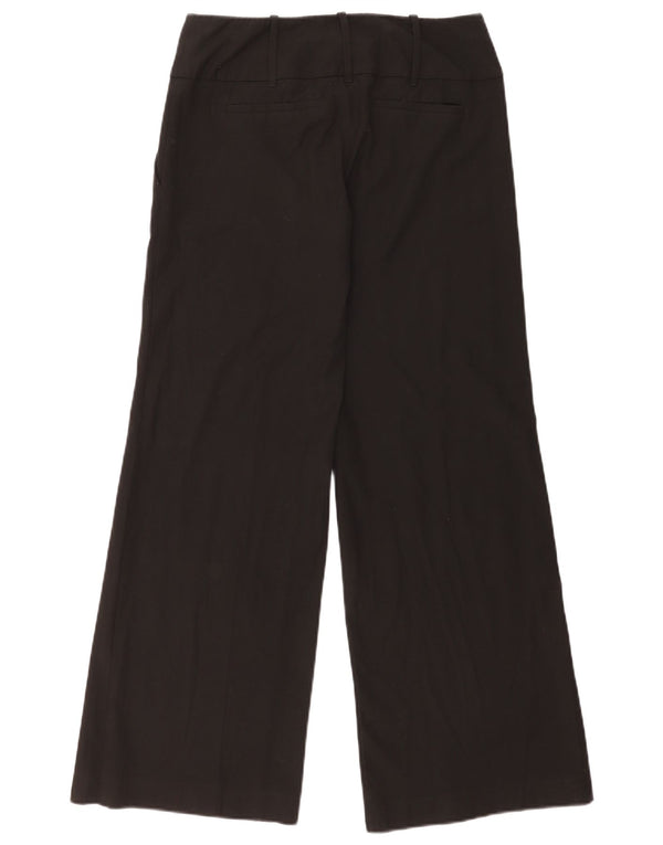 Γυναικείο παντελόνι Chino με φαρδύ πόδι Oasis UK 10 Small W30 L31 μαύρο πολυεστέρα