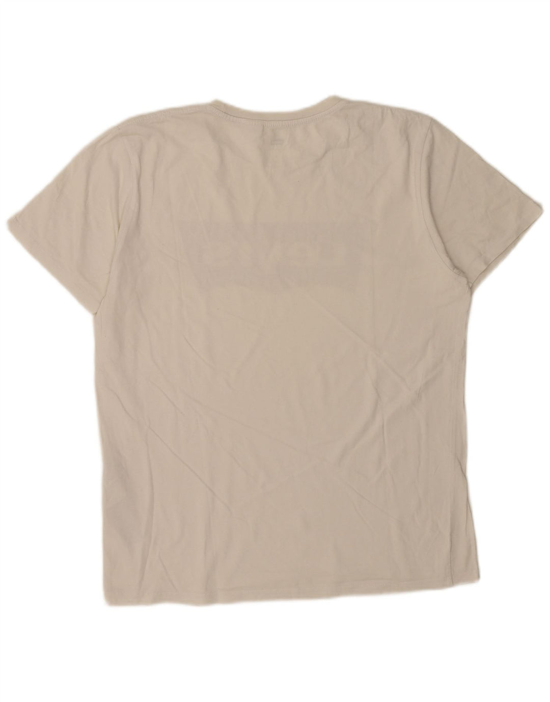 Ανδρικό γραφικό T-Shirt Levi's Top μεγάλο λευκό βαμβακερό