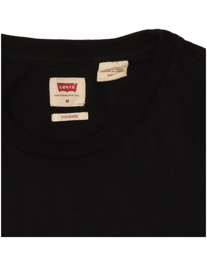 Ανδρικό T-Shirt Levi's Standard Top Medium Μαύρο
