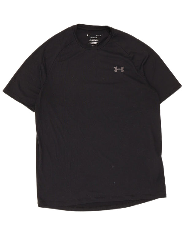 Ανδρικό μπλουζάκι Under Armour Heat Gear Top Medium Μαύρο Πολυεστέρας