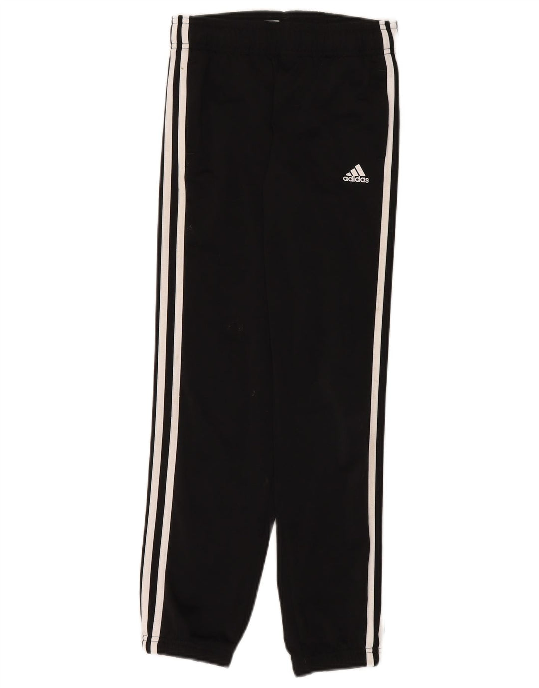 Adidas Boys Tracksuit Trousers Joggers 9-10 Years Black Polyester