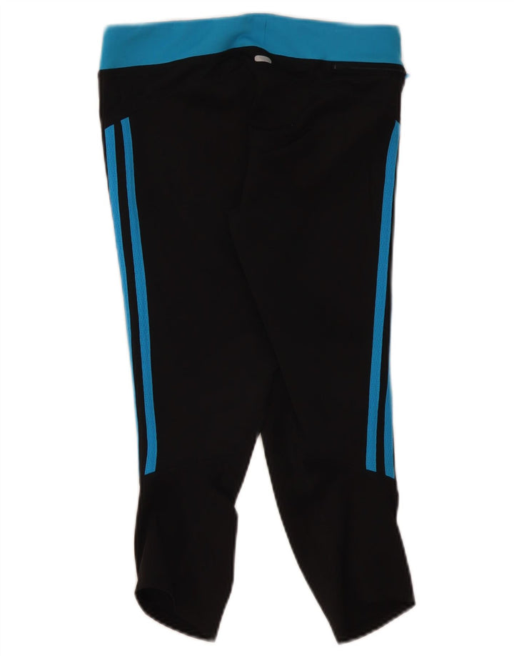 Adidas Γυναικεία κολάν Capri Climalite UK 10 Small Black Polyester