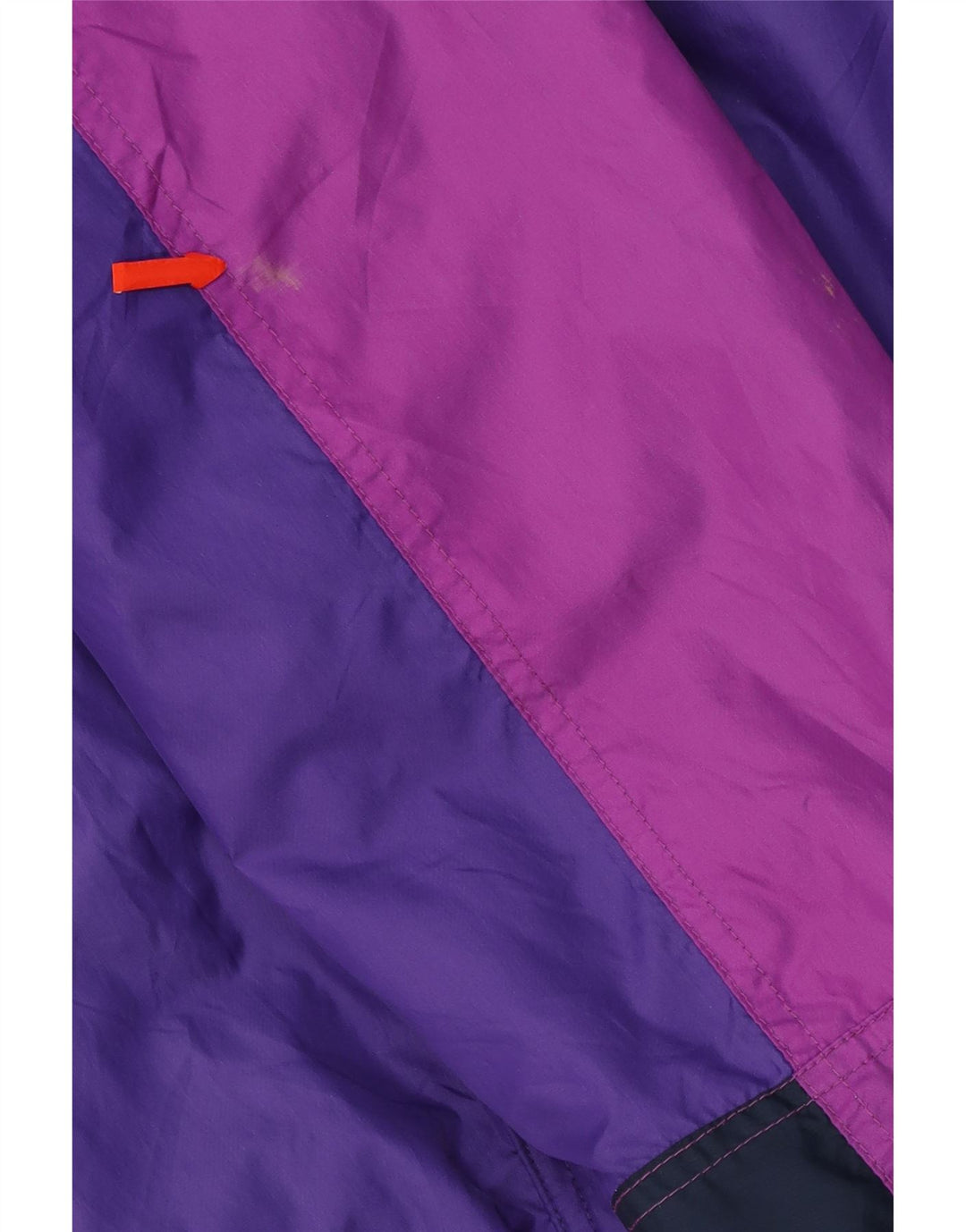 BRUGI Mens Loose Fit Rain Jacket UK 38 Medium Multicoloured Colourblock Vintage Brugi and Second-Hand Brugi from Messina Hembry 