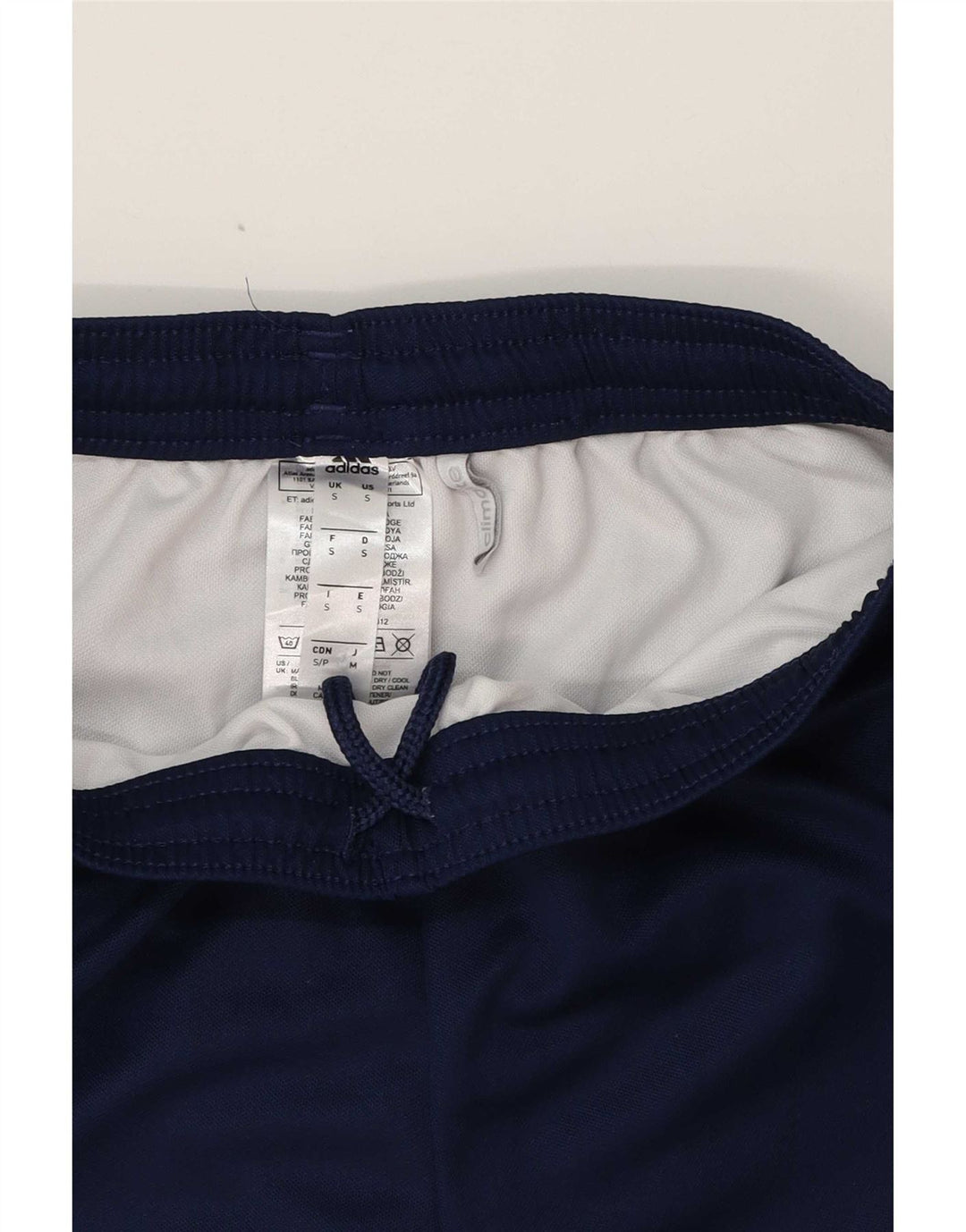 Ανδρικό αθλητικό σορτς Adidas Climalite Small Navy Blue Polyester