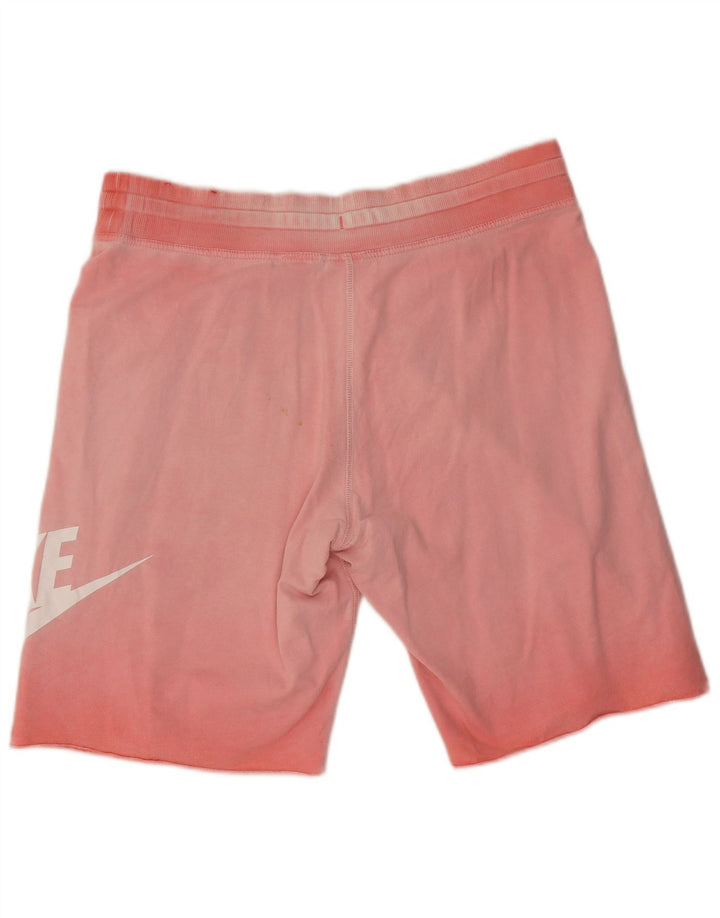 Ανδρικό γραφικό αθλητικό σορτς Nike, μεσαίο ροζ βαμβακερό