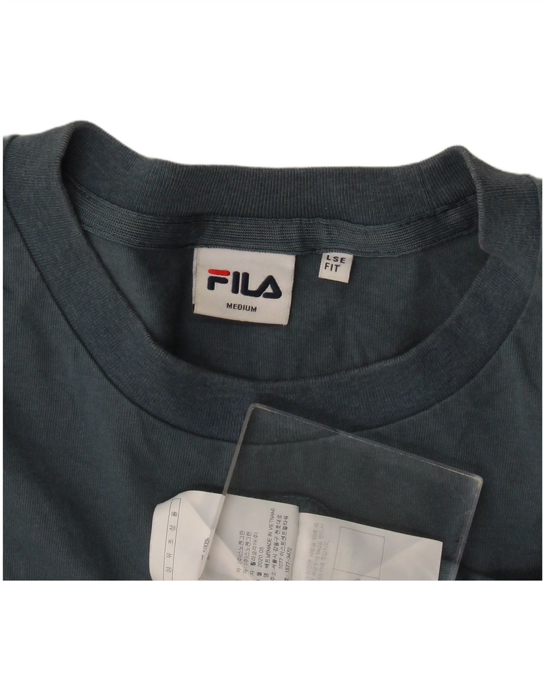 Ανδρικό γραφικό μπλουζάκι Fila Loose Fit Top Medium Blue