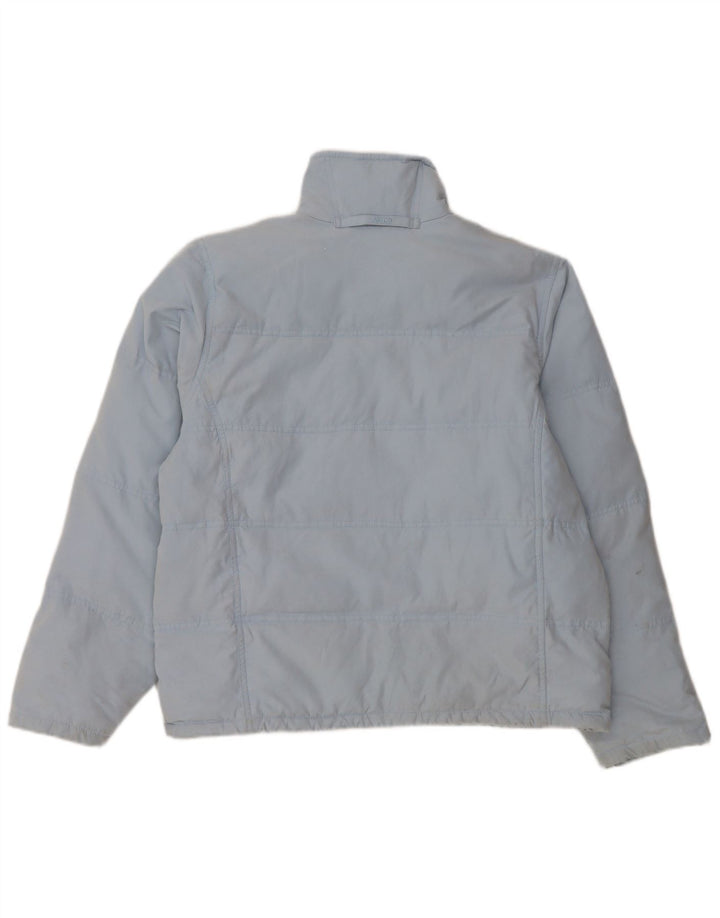 MUSTO Γυναικείο μπουφάν UK 14 Large Blue Nylon