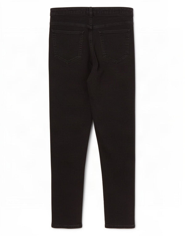 Marks & Spencer Womens Super Skinny Jeans UK 16 Large W34 L30 Black Cotton