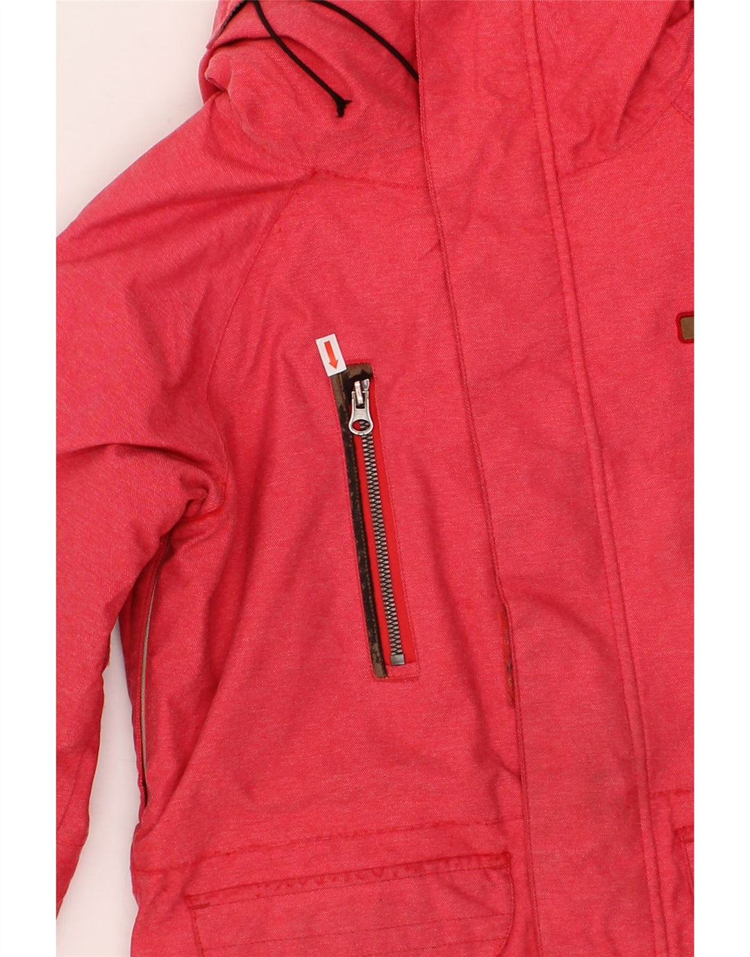 DC Mens Windbreaker Jacket UK 34 XS Pink Nylon Vintage DC and Second-Hand DC from Messina Hembry 