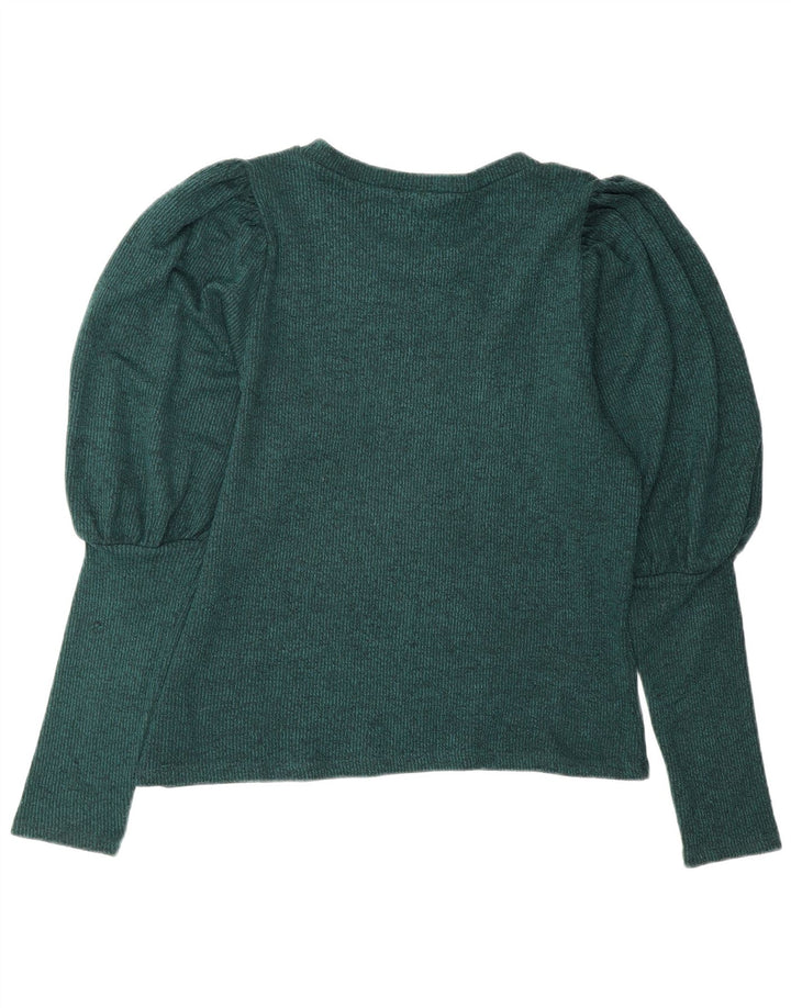 Zara γυναικείο τοπ μακρυμάνικο UK 16 Large Green