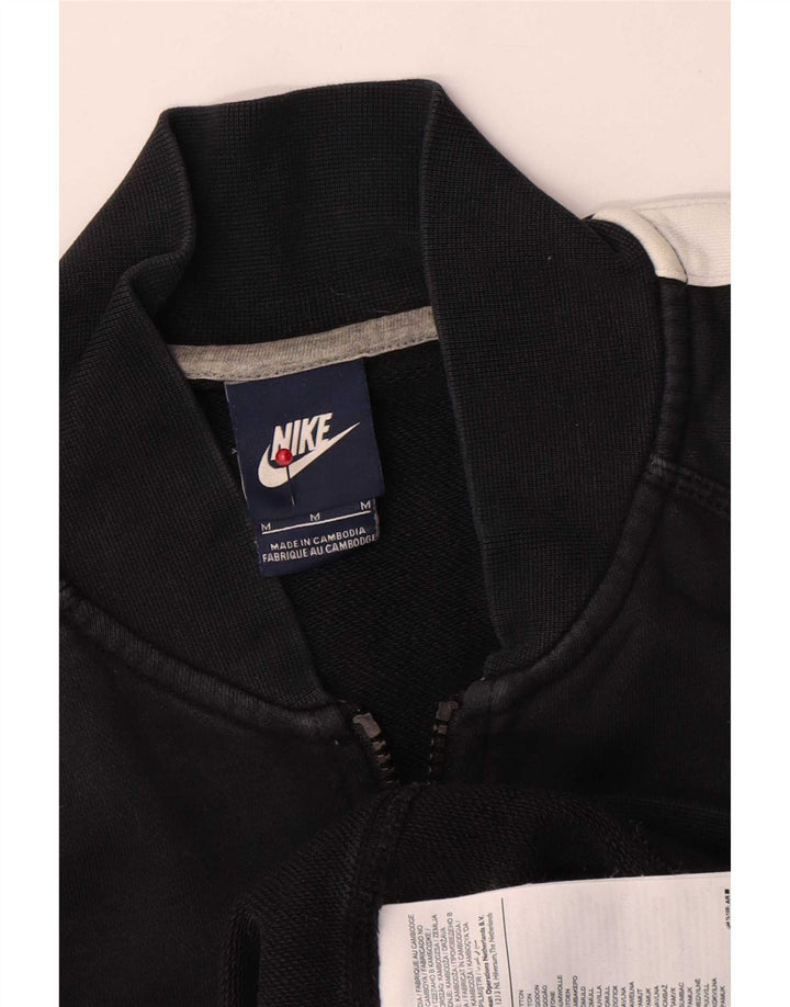 Ανδρική φόρμα Nike Μπουφάν μεσαίου μαύρου χρώματος, βαμβακερή