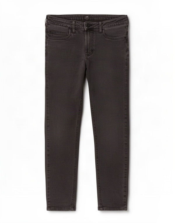 Lee Mens Malone Skinny Jeans W34 L32 Γκρι βαμβακερό