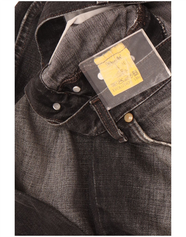 Ανδρικό τζιν Wrangler Evolution Straight W31 L28 Μαύρο