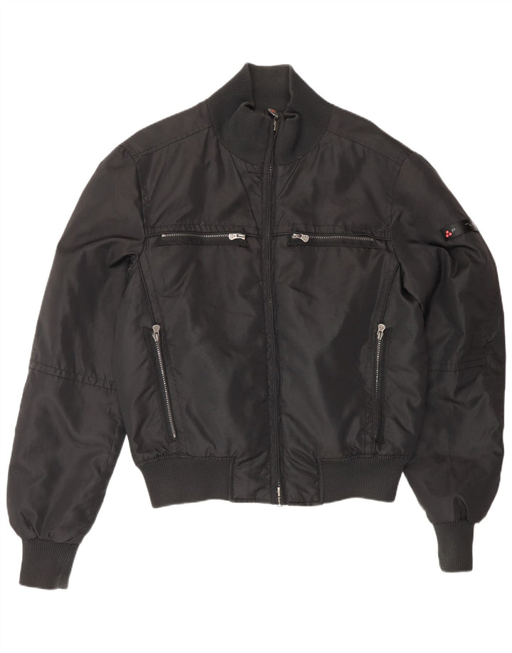 Ανδρικό μπουφάν PEUTEREY Bomber UK 40 Large Black Polyamide