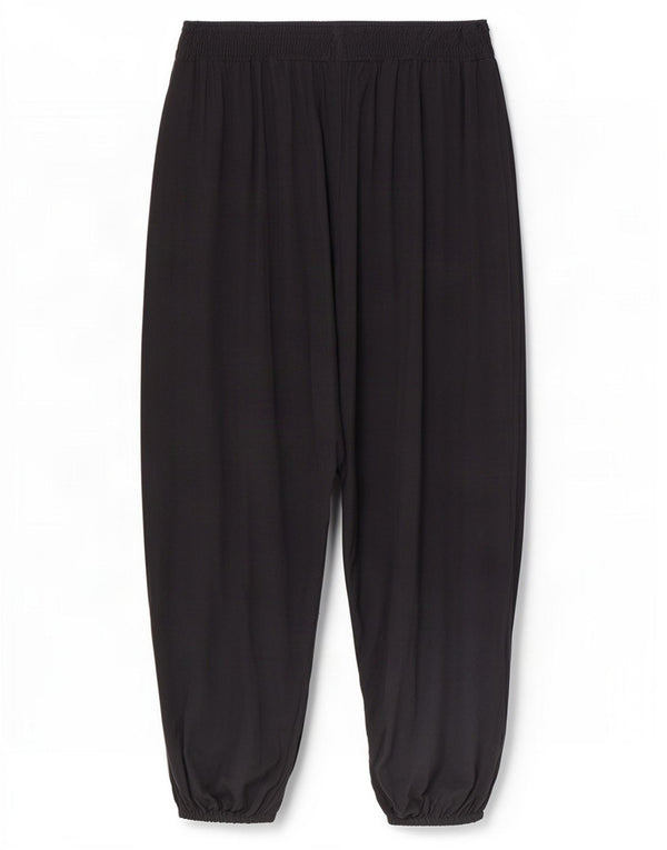Marks & Spencer Γυναικείο Παντελόνι Harem Medium W28 L26 Μαύρη βισκόζη