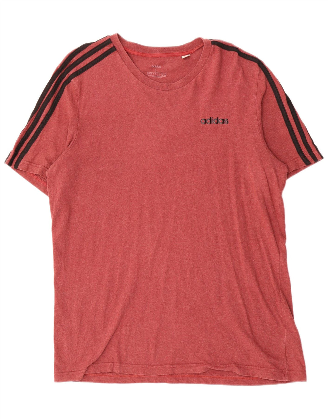Ανδρικό T-Shirt Adidas Top μεγάλο κόκκινο βαμβακερό